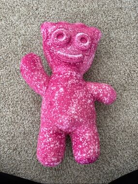 Pink Plush Sour Patch Kids plush
